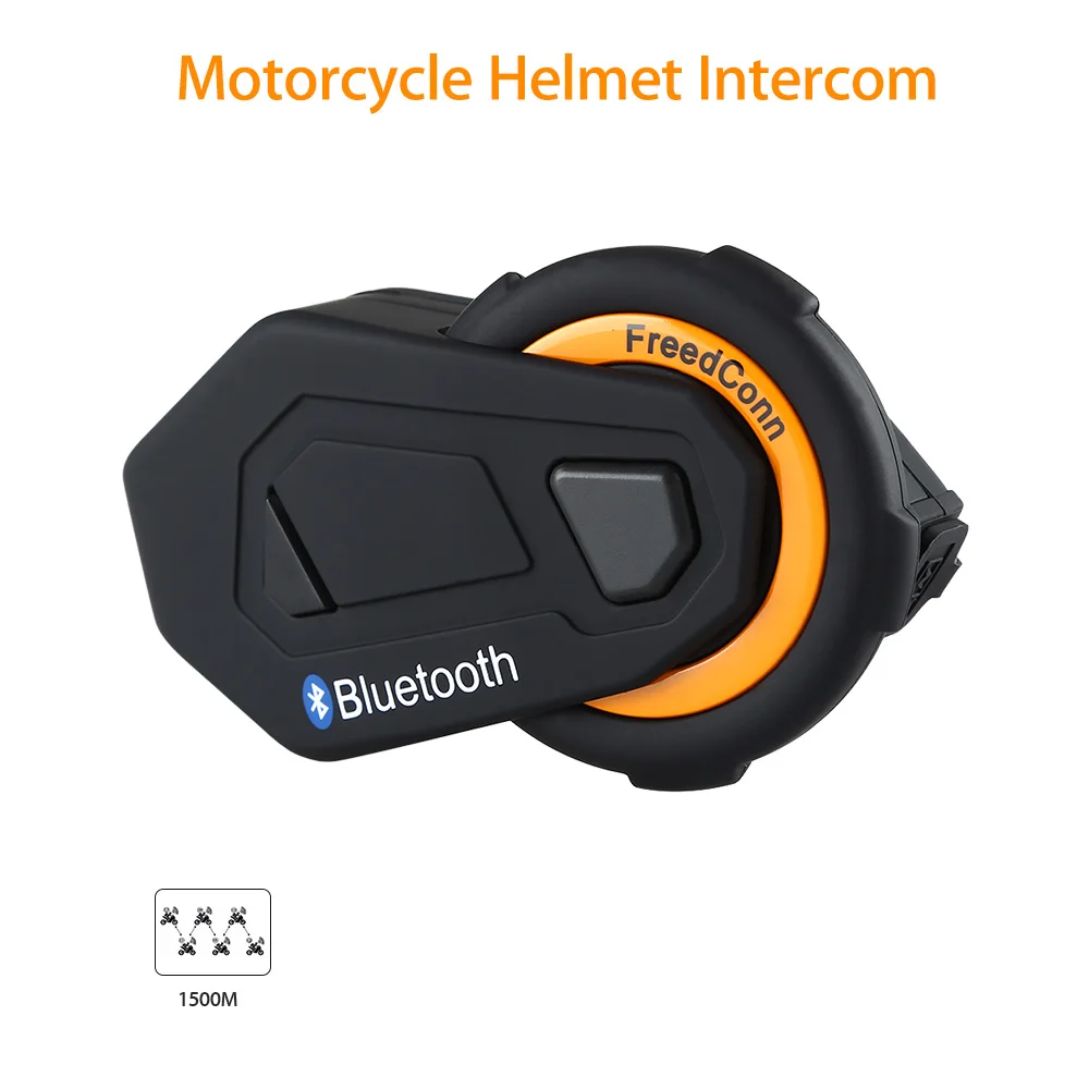 Freedconn T max мотоциклетный домофон Bluetooth гарнитура 6 человек FM радио 4 1 + мягкие