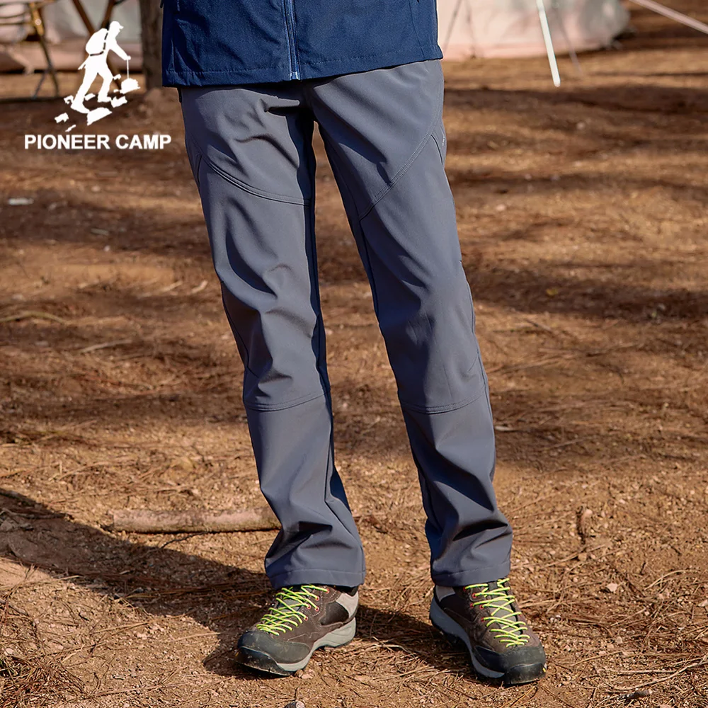 

Pioneer Camp Summer Casual Straight Pants Men Outwear Black Gray Sports Streetwear Men's Trousers AXX130659