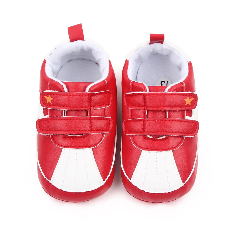 Туфли для новорожденных мальчиков и девочек 1 год повседневные лоферы кожа