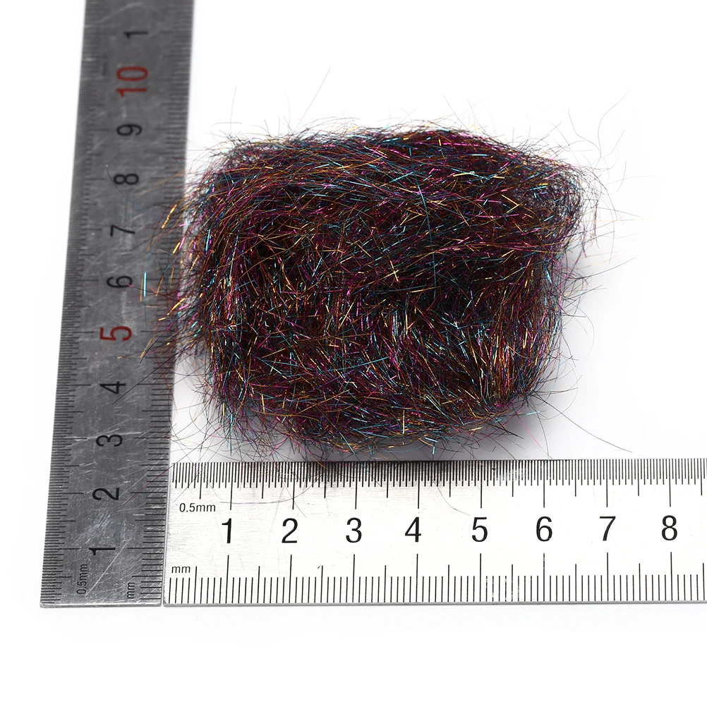 Ice Dub для завязывания мух синтетическое блестящее дубляжное волокно Nymph Scud