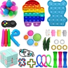 Антистрессовые игрушки, цепочка-фигурка, игрушки, брелок, игрушка в упаковке для взрослых, для работы, снятия стресса, сенсорный пазл, игрушка для фитнеса