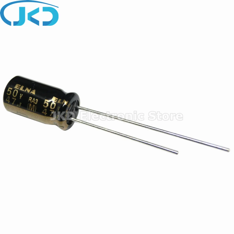 

10PCS NEW ELNA RA3 50V47UF 6.3X11MM Audio Electrolytic Capacitor 47UF50V 85℃ RA3 Series 47uF 50V 100% ORIGINAL 6.3*11