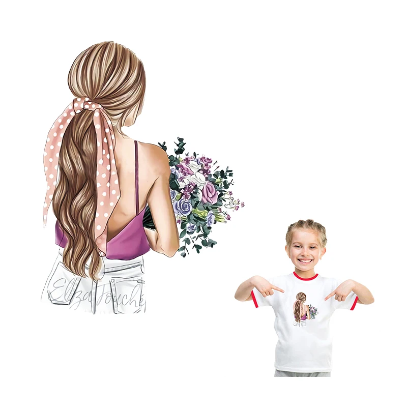 Женские патчи для одежды наклейки с теплопередачей накладки a-уровня