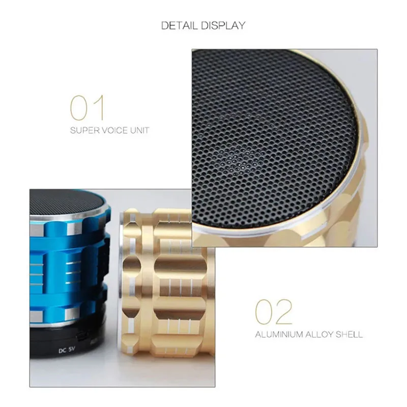 Wireless Bluetooth speaker portable small sound wireless mini dazzle color light subwoofer outdoor home CC126 | Электроника