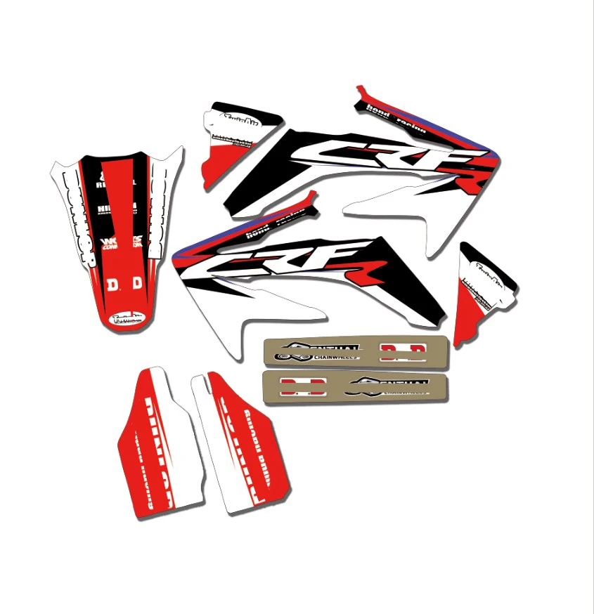 Набор наклеек для Honda CRF250 CRF250R 2004 2005 2006 2007 2008 2009 CRF 250 250R R|Наклейки и стикеры| |