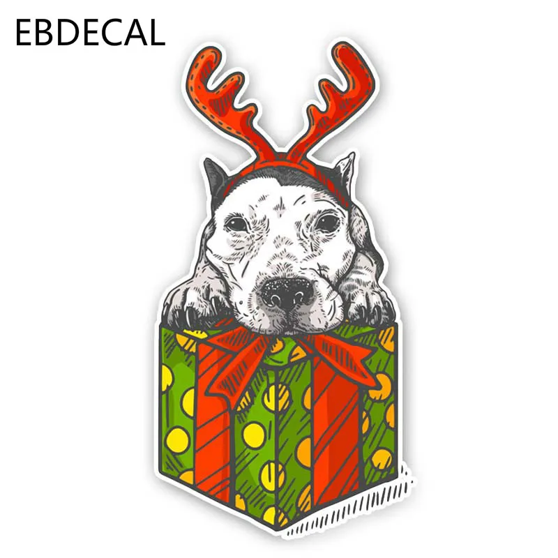 Ebdeckle собака с рогами и подарок DecorateFor Авто/бампер/окно/наклейка на стену наклейки