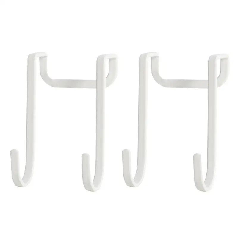 

2 Pcs Iron Door Hooks Japanese Style Door Hooks Useful Home Punch Free Hooks