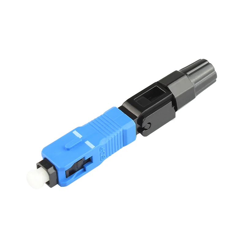 50PCS 100PCS 200PCS 400PCS SC UPC Single-Mode Fiber Optic Quick Connector FTT  Free Shipping Low Price Good Quality