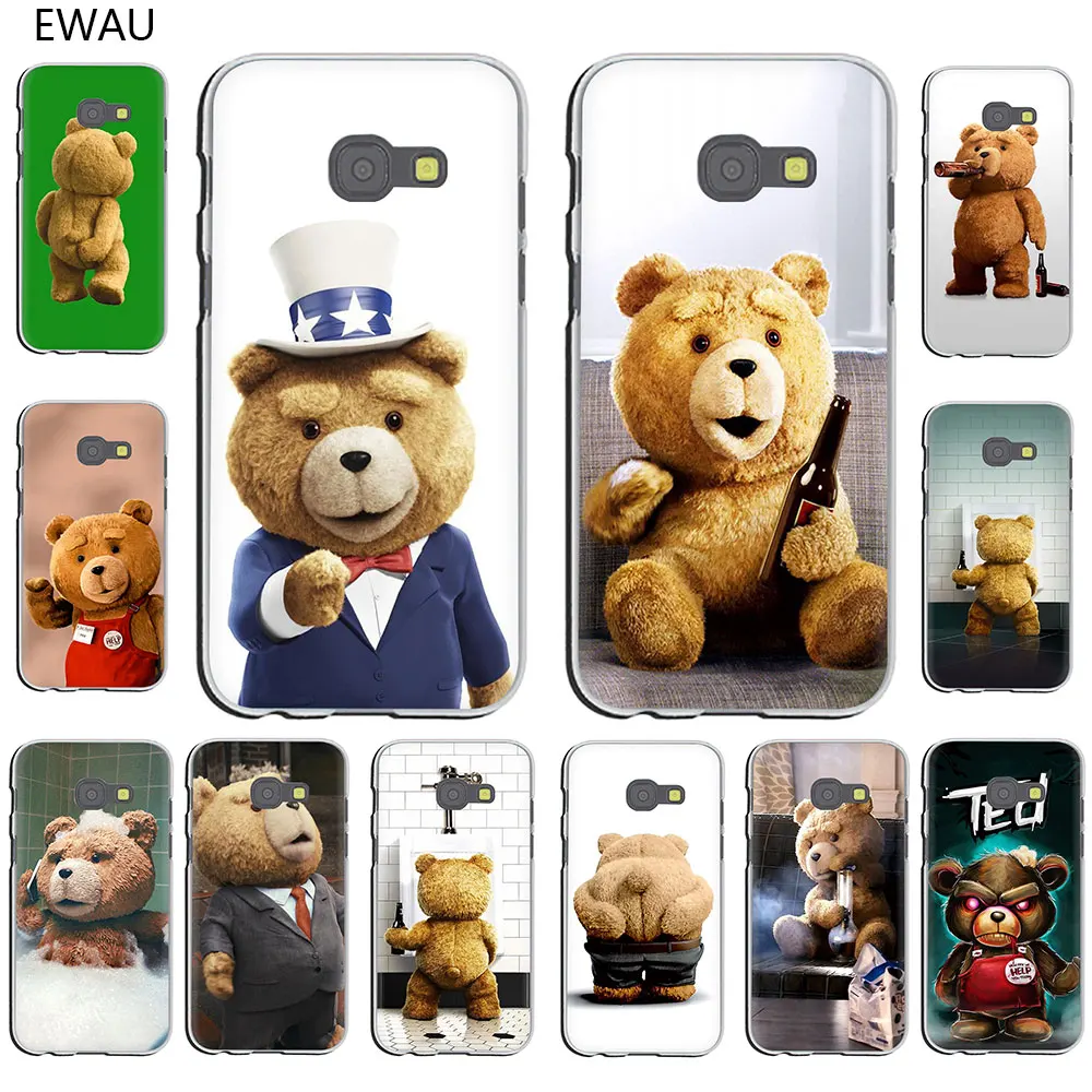 Жесткий чехол для телефона EWAU с изображением медведя из фильма Теда Поцелуй Мой