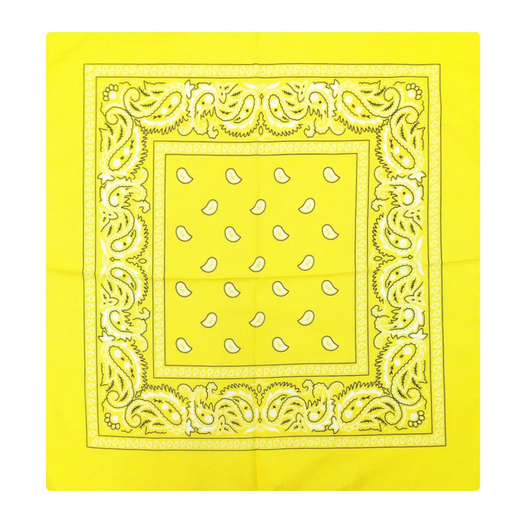

New Mix Cotton Head Bandana Hip-Hop For Men Women Scarves Bracelet Scarf
