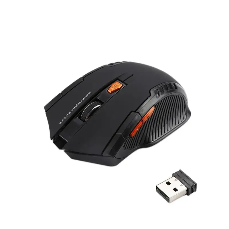 

Мышь компьютерная беспроводная Бесшумная, 2000 DPI, USB