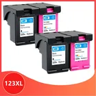 Сменный чернильный картридж для hp 123 XL, 2 комплекта, совместим с hp123 123XL для Deskjet 1110 2130 2132 2133 2134 3630 3632 3637 3638