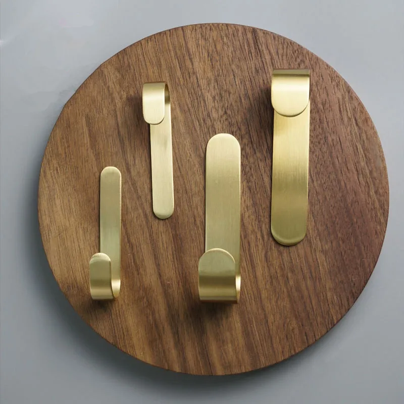 

Copper Hook for Bathroom Hook Wall Cloth Hooks Cabinet Handles Furniture Harware