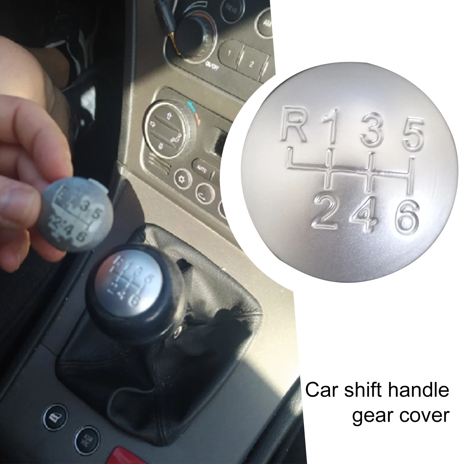 Матовая крышка для рычага переключения передач 6 скоростей чехол аксессуары Alfa