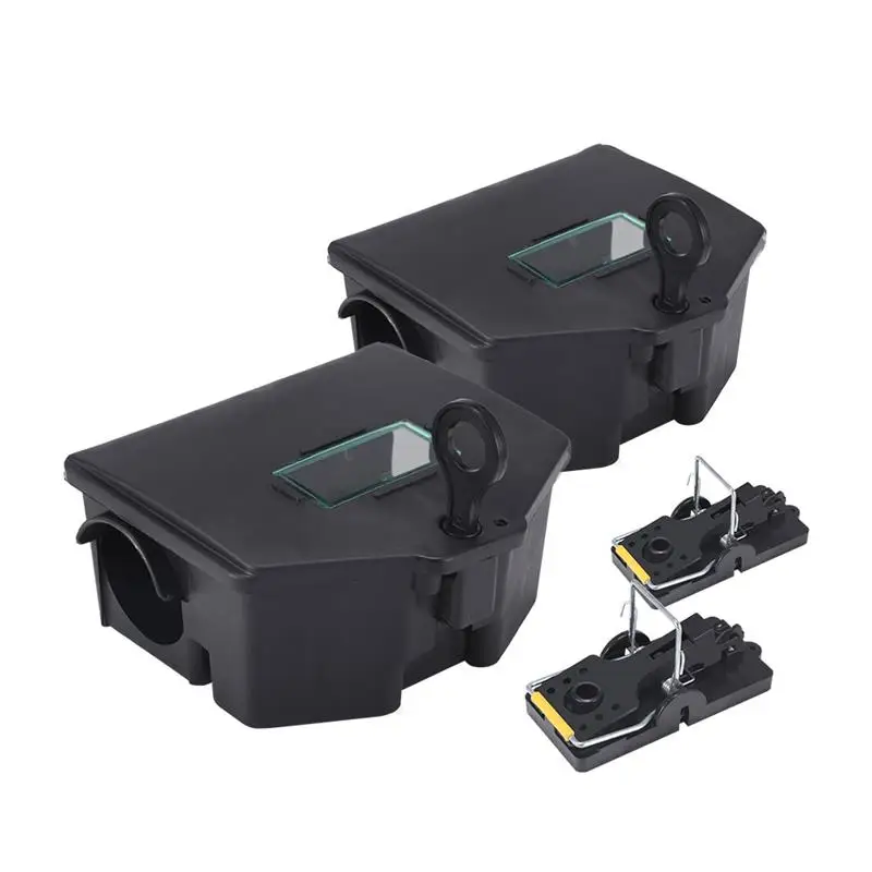 Набор приманок для грызунов Высококачественная многоразовая искусственная