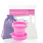 Женская чаша для периода, медицинская силиконовая чаша для менструального цикла, женственная гигиена, менструальные чаши
