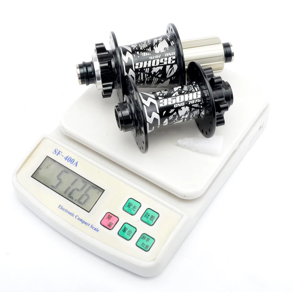 

Mountain bike hub 4 bearing bicycle axle 135*10/142*12 Thru 32 Holes Disc Brake Bicycle Hub HG350