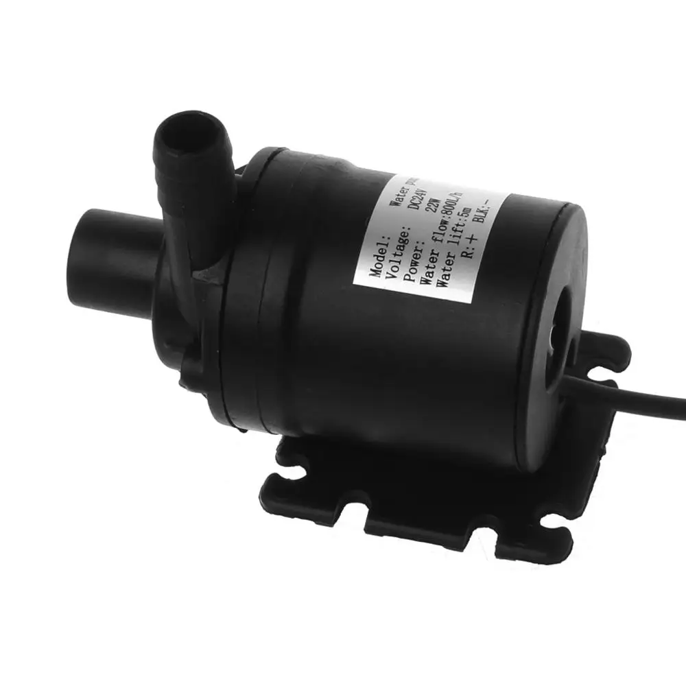 Погружной водяной насос с бесщеточным двигателем 800л/ч 5 м DC 24 В|submersible water pump|water