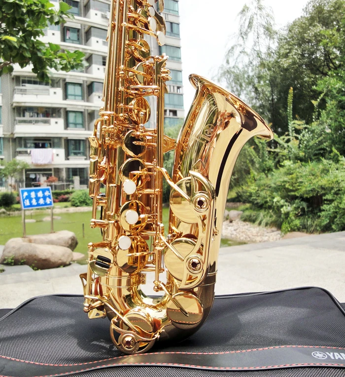 Профессиональный альт саксофон 380 сделано в Японии|Саксофон| |