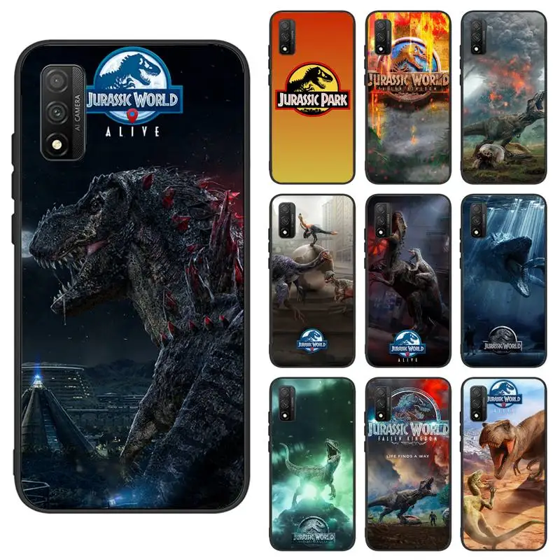 Чехол для телефона с динозаврами Юрского периода Huawei P9 P10 P20 P30 P40 Lite 2017 Pro