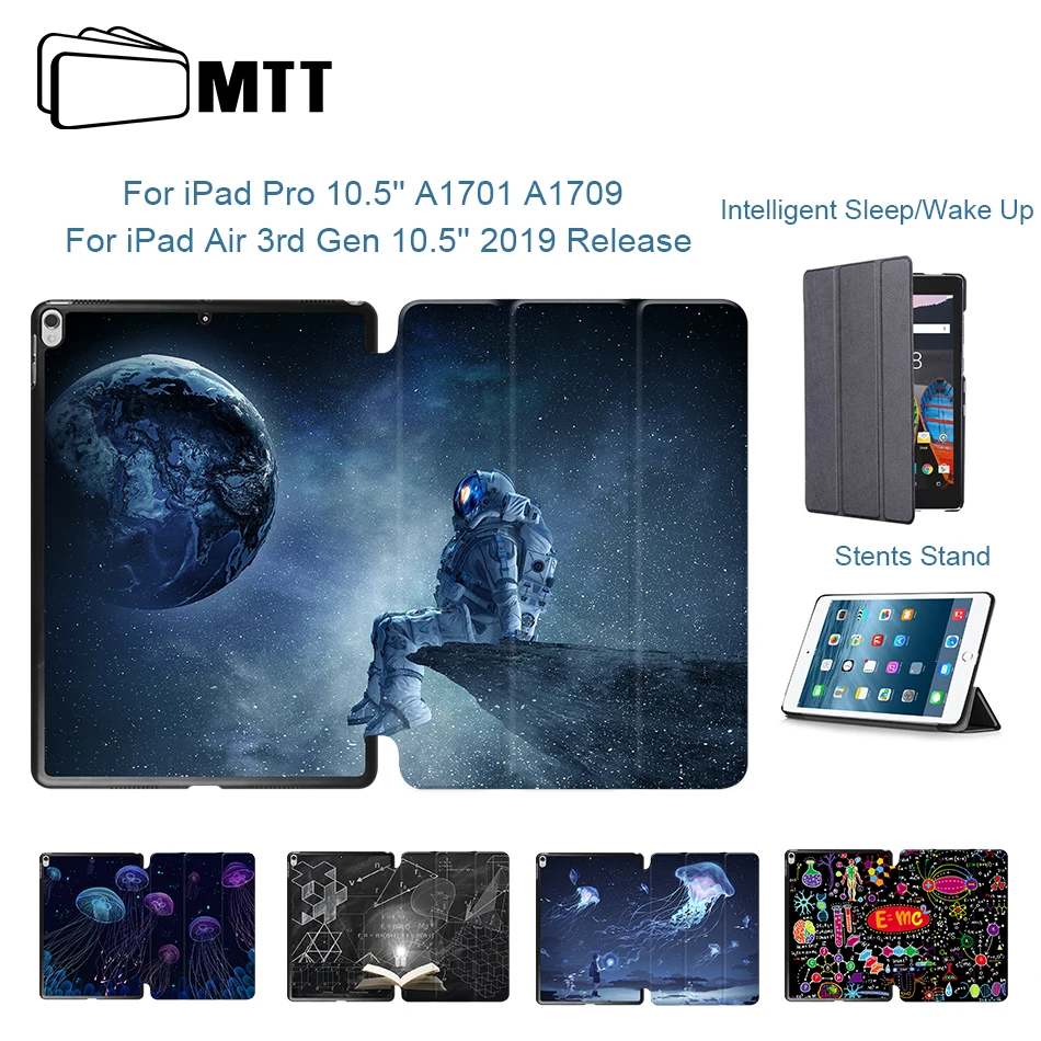 MTT чехол для планшета для iPad Pro Air 10,5 '' Магнитный чехол-книжка из искусственной кожи с подставкой для iPad 10,5'' Funda A1701 A1709