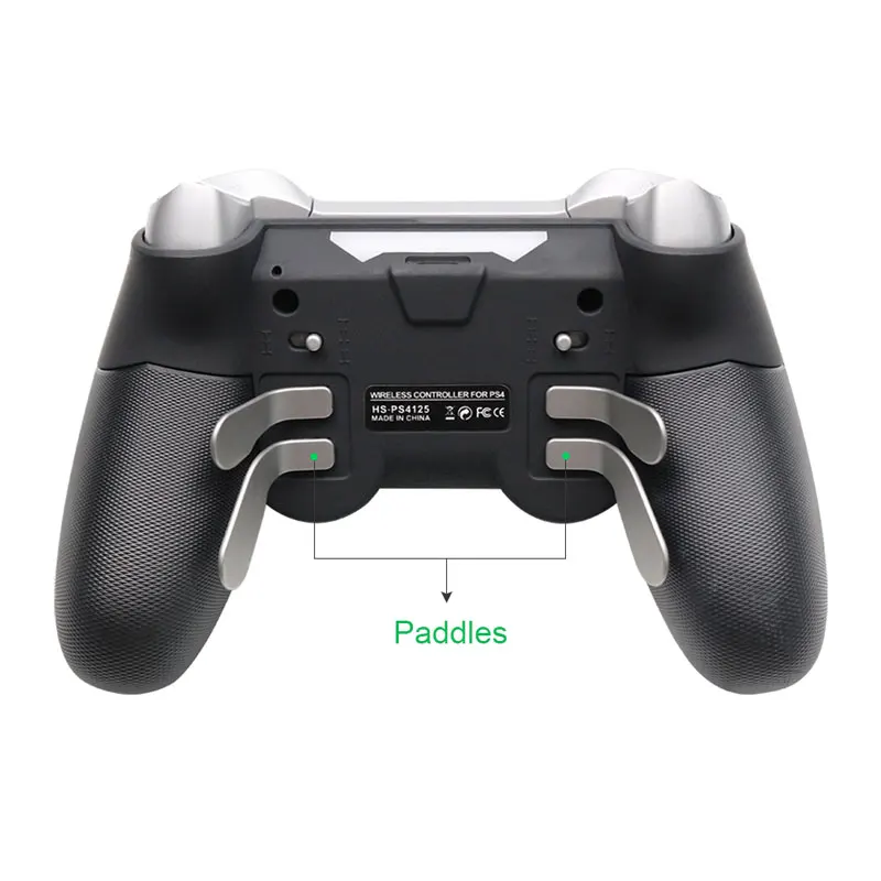 Поддержка Bluetooth Беспроводной игрового контроллера геймпад для PS4 двойной