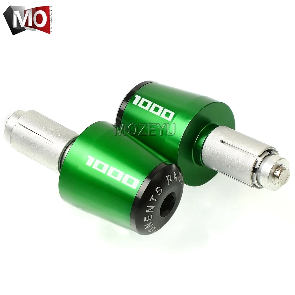 Motorcycle 7/8&quot 22MM Handlebar Hand Grips Handle Bar End Slider Cap Plug For KAWASAKI Z1000SX Z1000 Z 1000 SX 2011-2018 2017 |