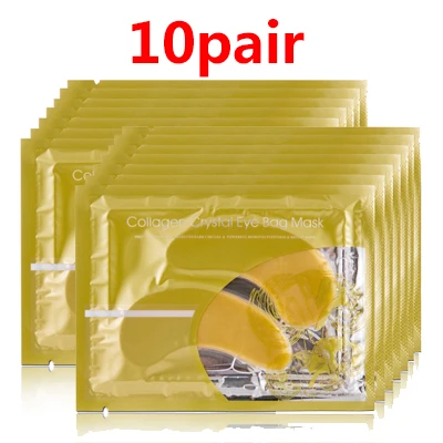 10Pair Style 16 10/15 пар = 20 Вт, 30 шт. маска для глаз уход за кожей лица маска-пленка для век с жидкими кристаллами и анти-морщинки Crystal коллагеновая маска для глаз для удаления черных кругов под глазами уход за кожей - Цвет: 10Pair Style 16