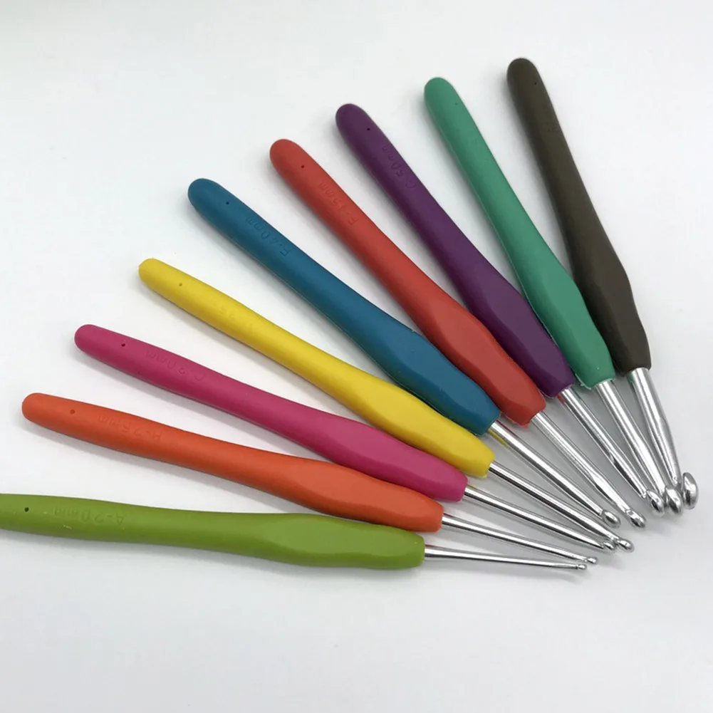 Алюминиевые крючковые иглы силиконовые поделки сделай сам инструменты для шитья