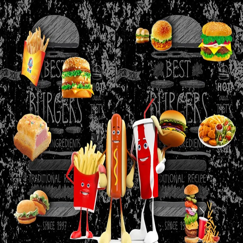 Пользовательские Настенные обои любого размера 3D фотообои искусственная кухня