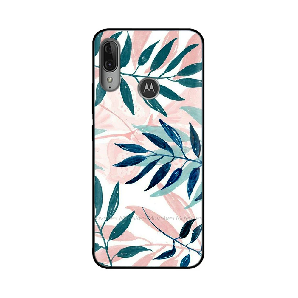 for moto e6 plus case back cover for motorola moto e6 case for moto e6 play e 6 e6play phone cases silicon bumper coque cartoon free global shipping