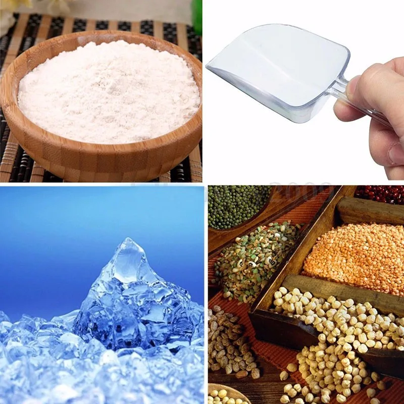 1 шт. пластиковые ложки для мороженого Лопата домашние кухонные изделия из муки