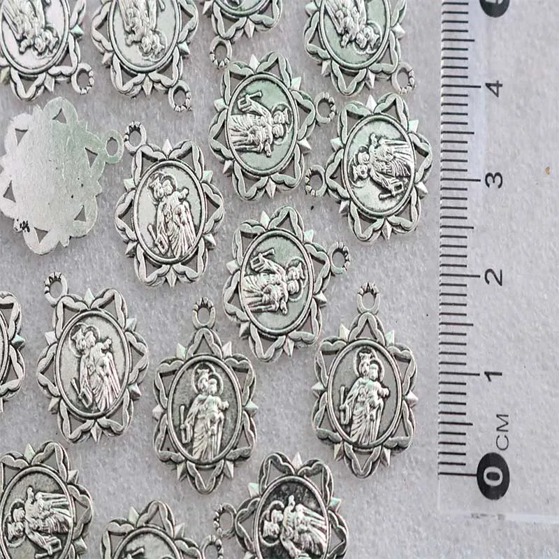 100 штук/девственница Марии сплав медаль амулет открытие ювелирных изделий ручной
