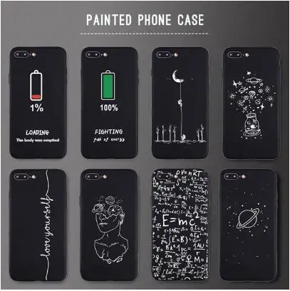 Чехол для телефона с принтом Love You s 7 8 Plus X 6s 5S SE чехол XR XS 11Pro Max матовый мягкий