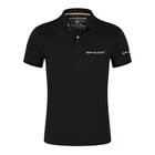 Новинка лета 2021, высококачественный мужской повседневный деловой стиль с коротким рукавом и лацканами SpaceX Space X