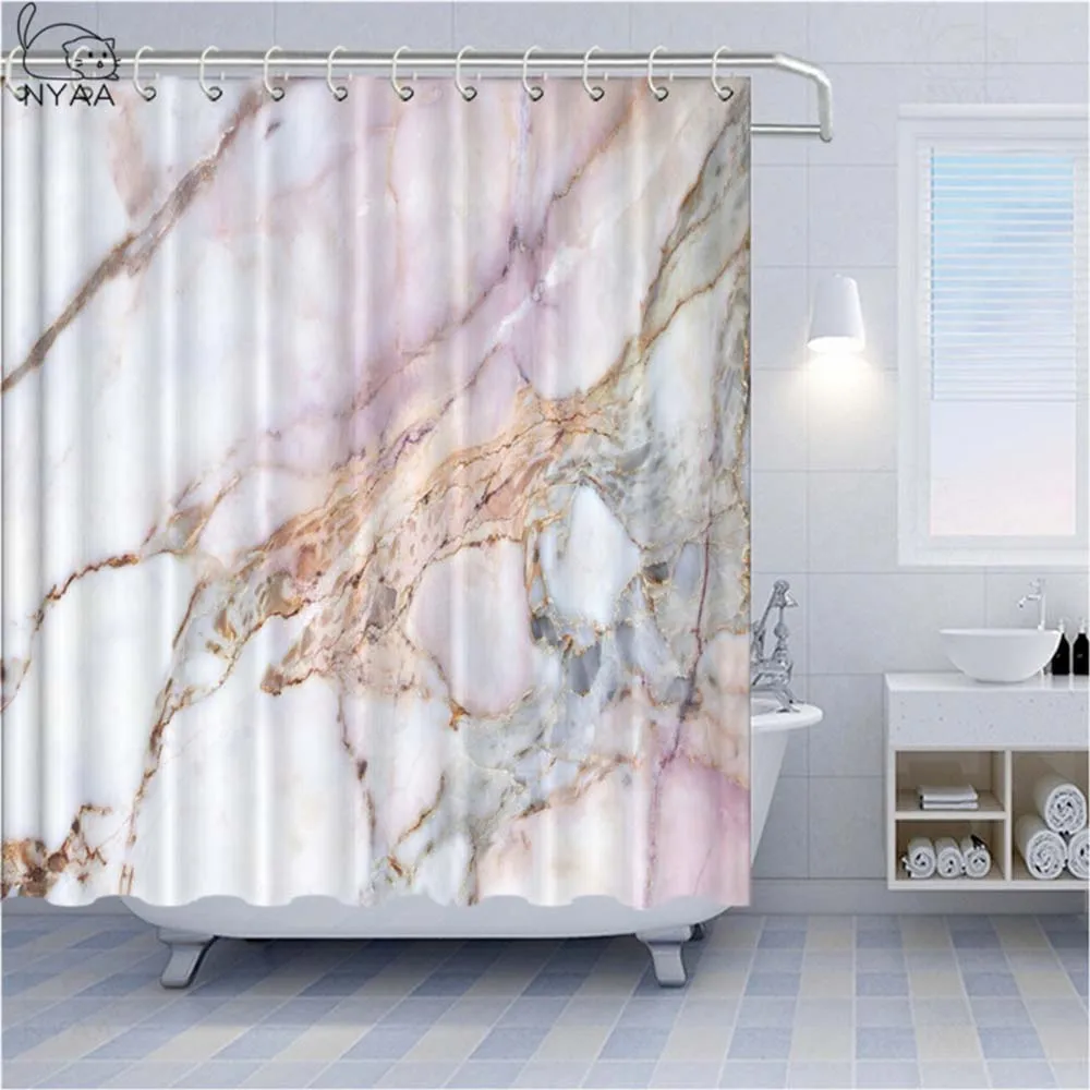 Мраморная занавеска Vixm поверхность с трещинами и пушистыми полосками