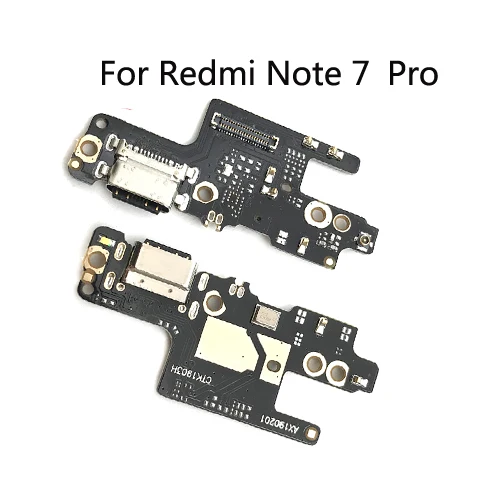 USB разъем для зарядки, док-станция, гибкий кабель для Xiaomi Redmi 3S Note 4X Note 3 Pro Note 2 MAX 5X6 7 4 Pro Se 152 мм - Цвет: Redmi Note 7 Pro