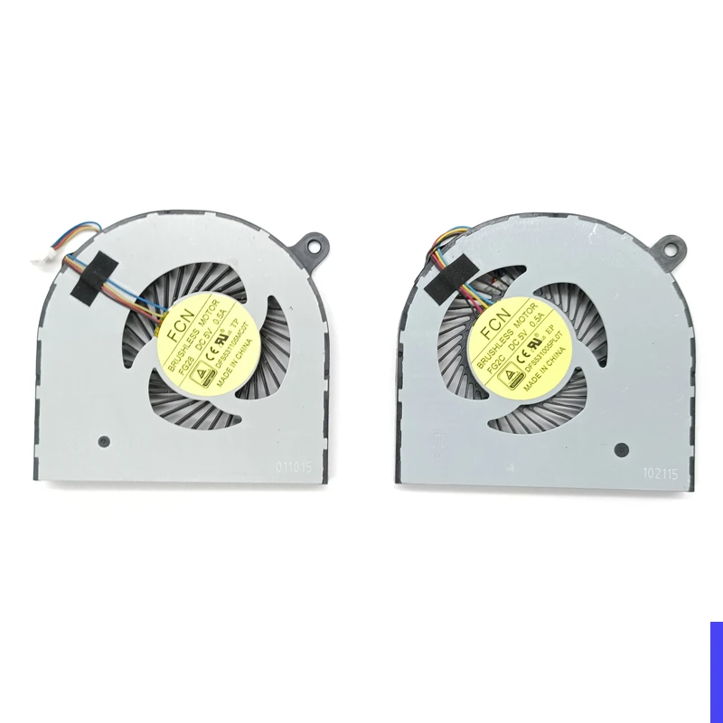 

Brand New Laptop CPU/GPU Cooler Fan For Acer Aspire Nitro VN7-591 VN7-591G AB07505HX070B00 DC 5V 0.50A 00H860 Left Right