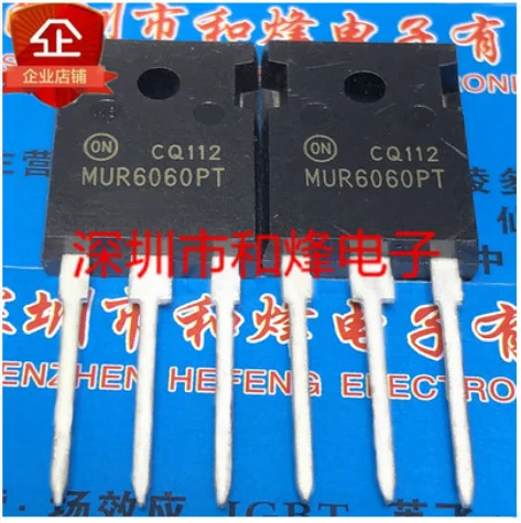 

Бесплатная доставка 10 шт MUR6060PT TO-247 600V 50A