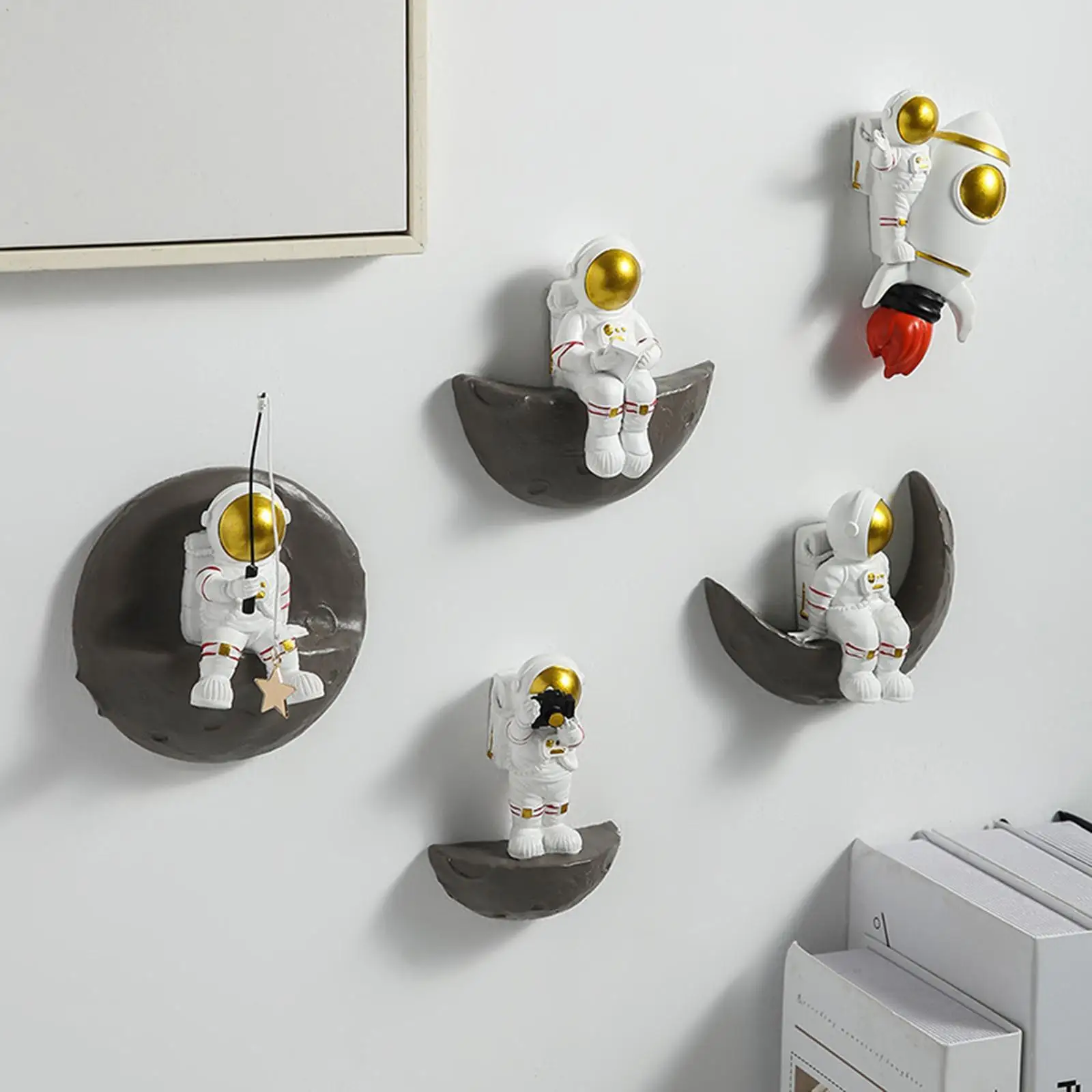 

Декоративная настенная статуя из смолы размером 10x5,5x15 см