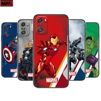 marvel superhero phone case for xiaomi redmi 11 lite pro ultra 10 9 8 mix 4 fold 10t black cover silicone back prett