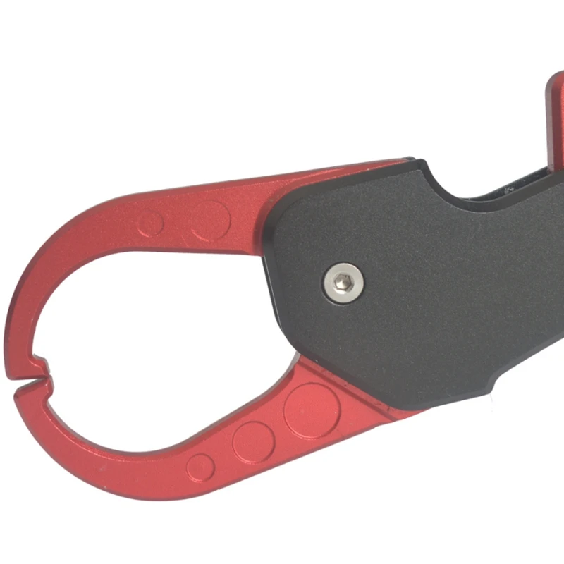 

Handle Folding Length Fish Grip Portable Fish Grip Lip Red Fishing Gripper Lure Catch Fish Tool