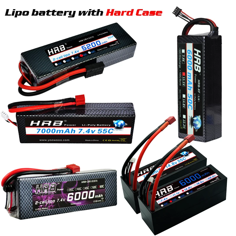 Hrb RC Lipo 1 S 2 S 3 S 4S 5S 3,7 V 7,4 V 11,1 V 14,8 V 18,5 V Батарея 1500 mah 2200 mah 3300 mah 4200 mah 5000 mah 5200 mah 6000 mah 10000 mah