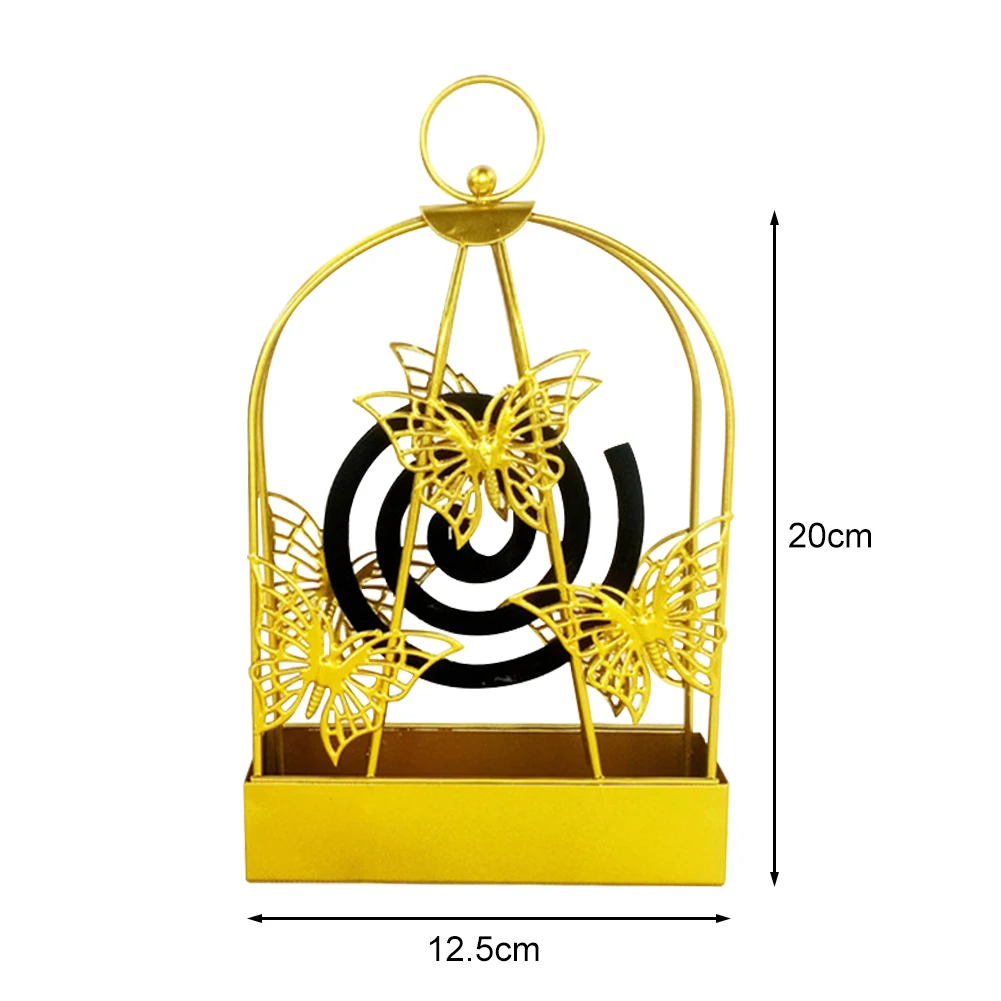 Ветрозащитный держатель ладана металлическая бабочка для жарких летних дней