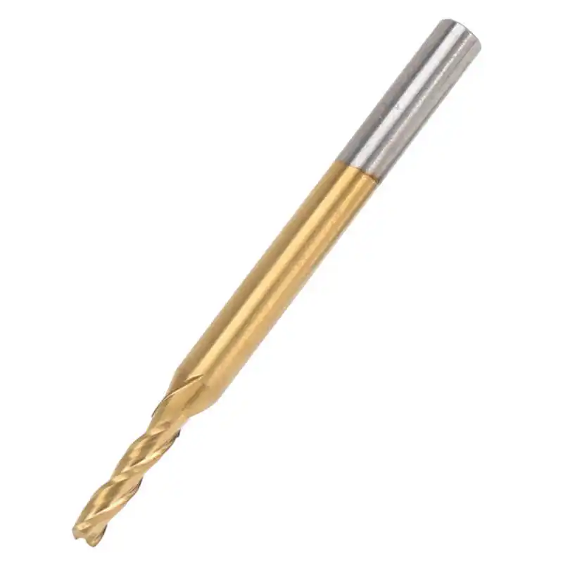 

Power Tool Accessories Accessories 3Flute Flat End Milling Cutter Ti Plating for 3D Carving Drilling Tool