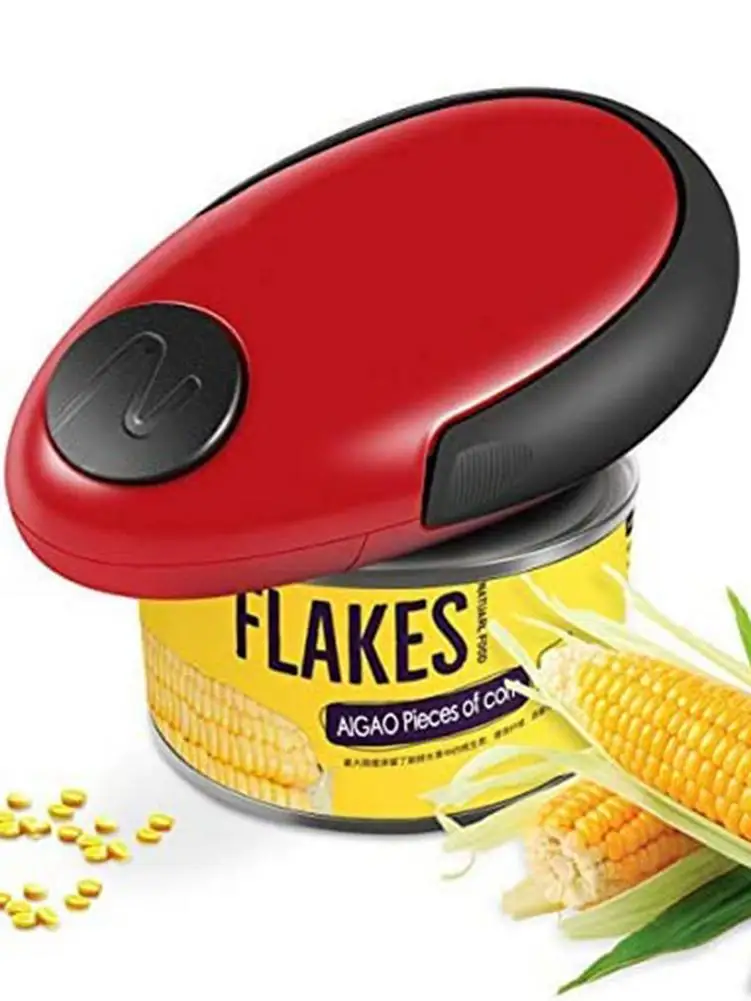 

Electric Can Opener Automatic Restaurant Bottle Opener Battery Operated Handheld Jar Can Tin Opener Kitchen Tool