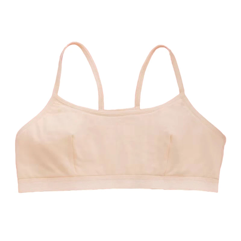 

Super Comfort Girls' Wireless Sports Bras Bustier Sleep Bras for Girls in Yoga K B36E