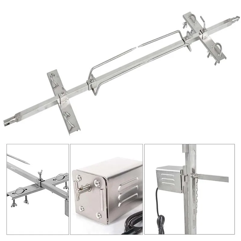 40kgs гриль для барбекю из нержавеющей стали на открытом воздухе полностью