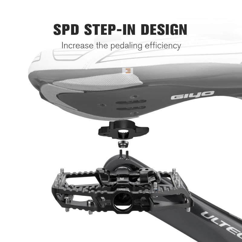 CXWXC велосипедный зажим для педали/плоские смешанные педали горного и шоссейного