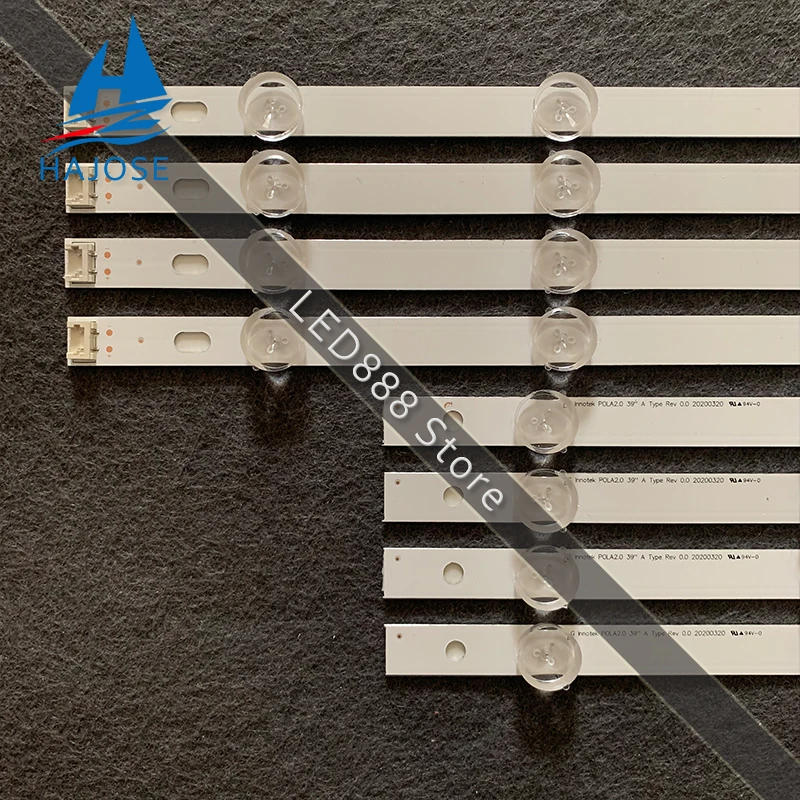 Новые 8 шт./компл. Светодиодная лента подсветка бары Замена для LG 39LN540V 39LN570V innotek